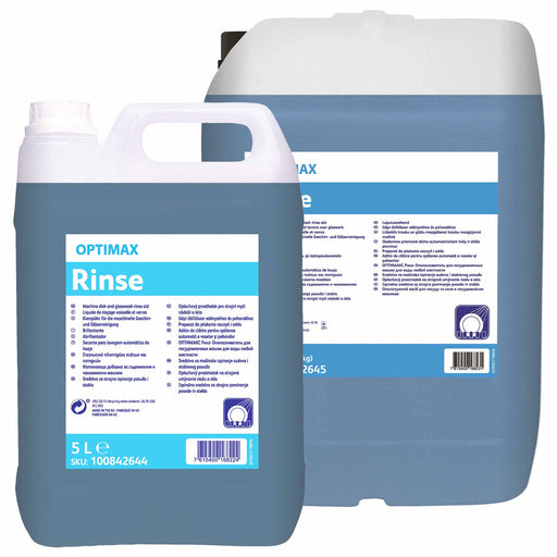 Optimax Rinse Klarspüler | Maschinell | schaumarmer, pH-neutraler Klarspülzusatz | Diversey Optimax