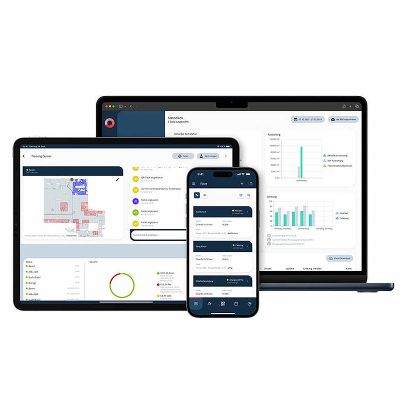 Industrie-Saugrobotter S170 Navi | WLAN | HEPA | 170 mm | 250 min | 320 m2 | Cleanfix