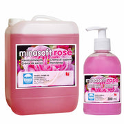 MINASOFT ROSE Flüssigseife | mild & pflegend | Rosenduft | Pramol