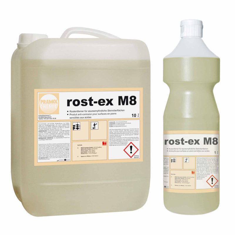 ROST-EX M8 Rostentferner | säureempfindliche Oberflächen | Pramol