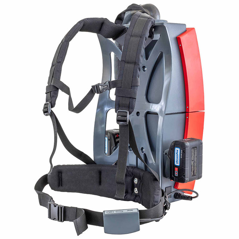 Akku-Rucksacksauger RS05 CAS | 600 W | 6 L | 220 mbar | 70 min | Cleanfix