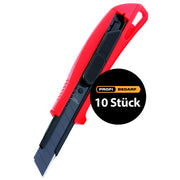 Cuttermesser Samurai Black Safety | automatischer Klingenrückzug | Schuller Eh`klar