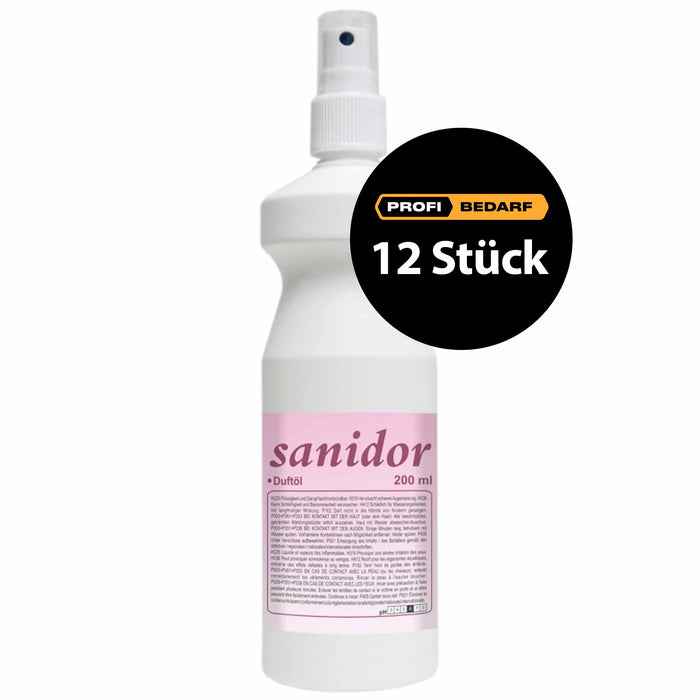 SANIDOR Duftöl | für Sanitäranlagen | Duftspray | Pramol