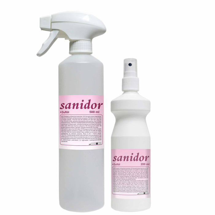 SANIDOR Duftöl | für Sanitäranlagen | Duftspray | Pramol