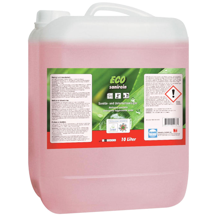 ECO prosan Sanitärreiniger & Unterhaltsreiniger | Ecoflower | Pramol