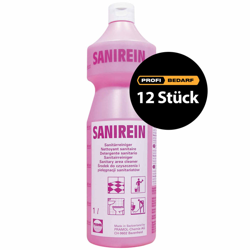 SANIREIN Sanitärreiniger mit Zitronensäure | Pramol