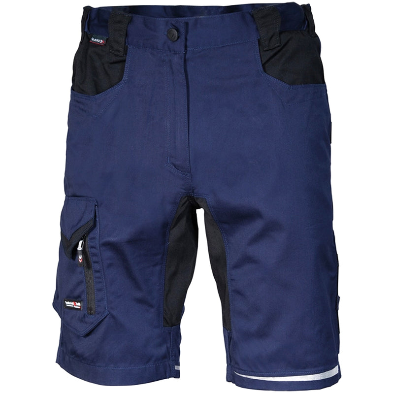 Arbeitsshorts SERIFO | 245 g/m² | ergonomisch | Stretch-Einsätze | Zollstocktasche & Hammerschlaufe | Cofra
