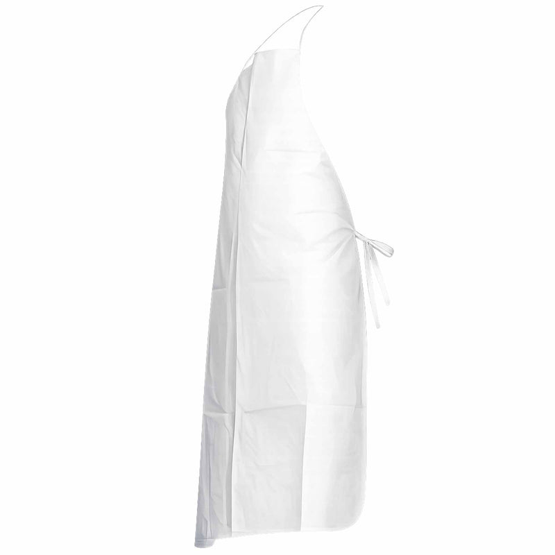 Einwegschürze Tyvek® 500 PA30L0 | 108 cm | Bänder in Nacken & Rücken | antibakteriell | Typ-6B | Kat III