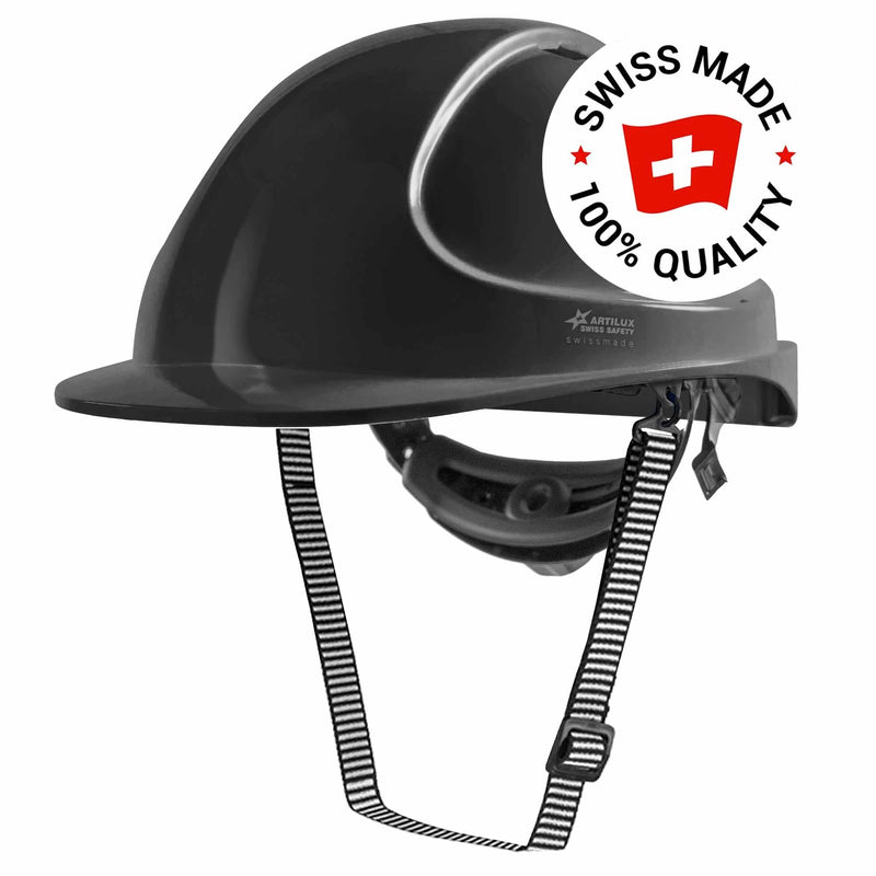 Schutzhelm ARTITOP SH300 | Polycarbonat | Schutzbrille | 2-Punkt-Kinnband | Schirm | ROTO-System | belüftet | Swiss Made | ARTILUX