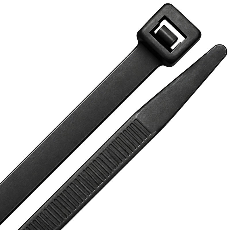Kabelbinder Universal | 4,8 x 190 mm | Innen- & Aussenbereich | gebogene Spitzen