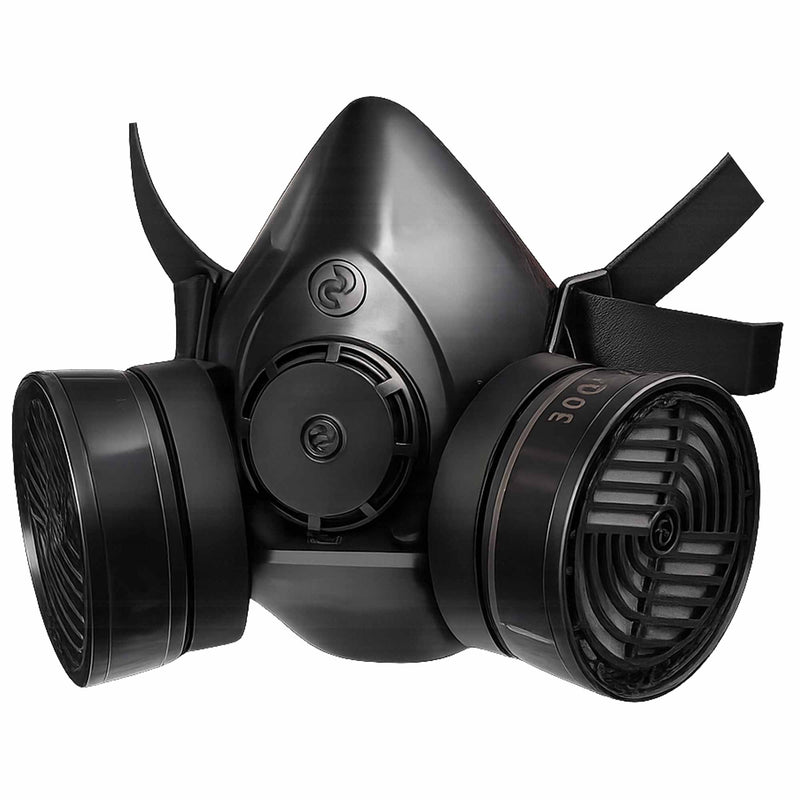Halbmaske Polimask 100/2 | 66 mm Rundgewinde | mit Doppelfilter | Ekastu Safety