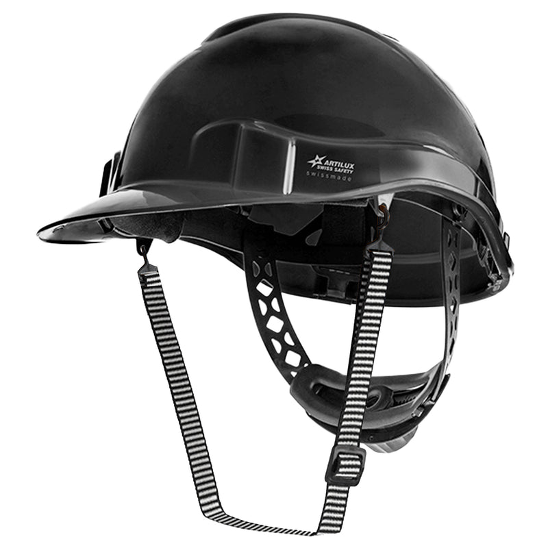 Schutzhelm ARTITOP SH100 | Polyethylen | 2-Punkt-Kinnband | Schirm | ROTO-System | belüftet | Swiss Made | ARTILUX