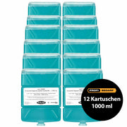 Flüssigseife Crystal Blue | 1000 ml | pH neutral | Kartusche | BulkySoft®