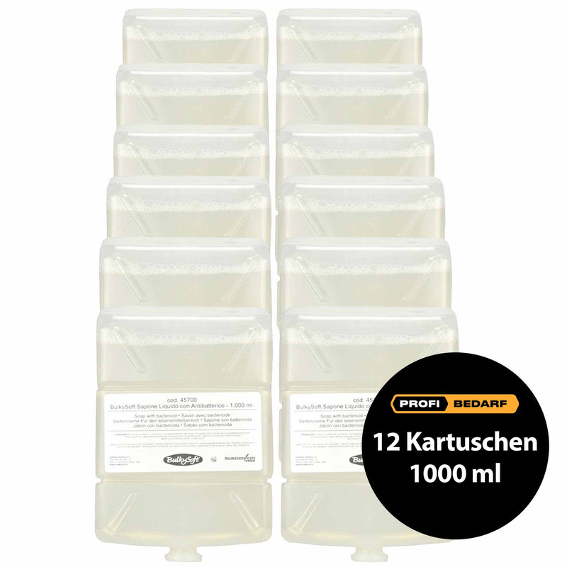 Flüssigseife Antibakteriell | 1000 ml | Kartusche | BulkySoft®