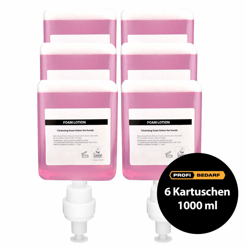 Schaumseife Essentia | 1000 ml | pH neutral | Kartusche | BulkySoft®