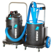 SET: Bau-Staubsauger 40 L inkl. Vorabscheider 40 L | 2 x 1060 W | 98 l/s | Airbo