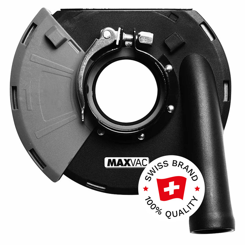 Absaughaube Dusttool SGS-125 | Abdeckung für Winkelschleifer | 125 mm | Maxvac