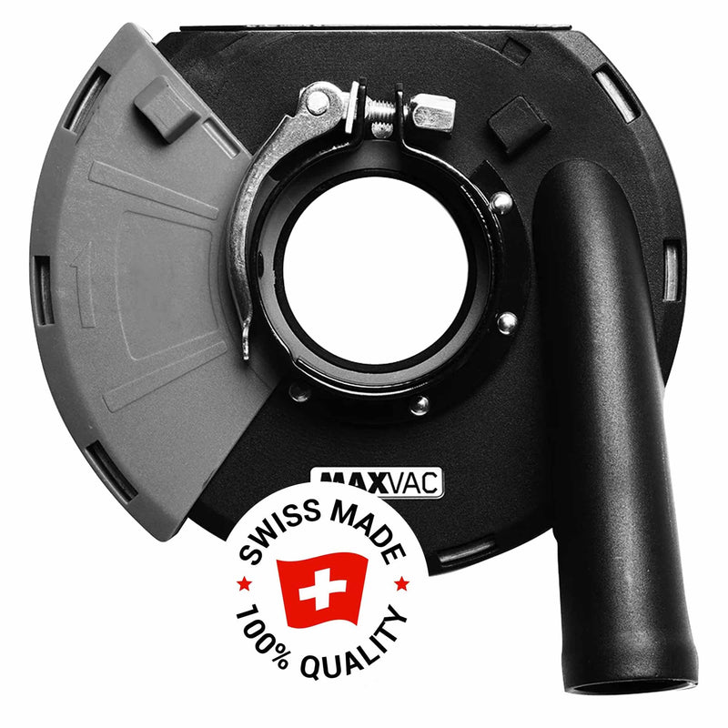 Absaughaube Dusttool SGS-125 | Abdeckung für Winkelschleifer | 125 mm | Maxvac