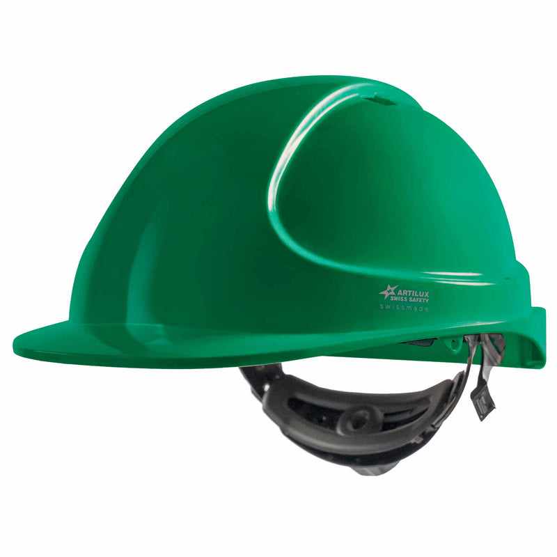 Schutzhelm ARTITOP SH300 | Polycarbonat | Schutzbrille | 2-Punkt-Kinnband | Schirm | ROTO-System | belüftet | Swiss Made | ARTILUX