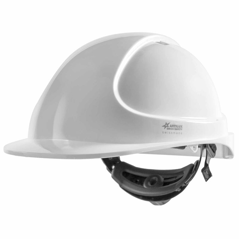 Schutzhelm ARTITOP SH300 | Polycarbonat | Schutzbrille | 2-Punkt-Kinnband | Schirm | ROTO-System | belüftet | Swiss Made | ARTILUX