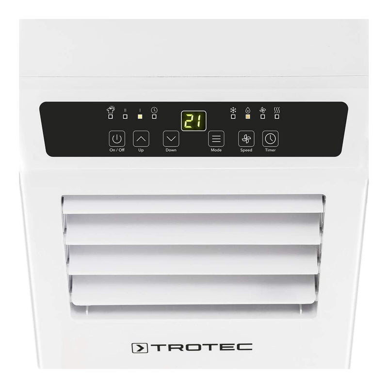Mobil-Klimaanlage 4-in-1 | mit Heizfunktion | 17 - 35 °C  | 2-stufig | 65 m³ | Trotec PAC 2010 SH
