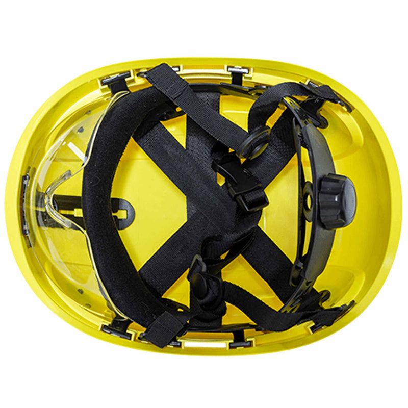 Schutzhelm ARTITOP SH700 | ABS Kunststoff | Schutzbrille | 4-Punkt-Kinnband | ROTO-System | 6-Punkt-Textilbänderung | Swiss Made | ARTILUX