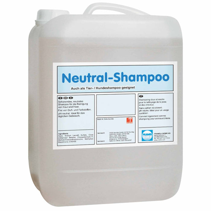 Neutral Shampoo | ohne Duft- und Farbstoffe | auch Tiershampoo | Pramol