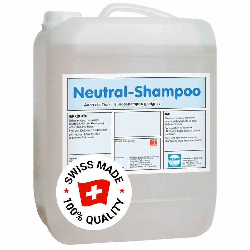 Neutral Shampoo | ohne Duft- und Farbstoffe | auch Tiershampoo | Pramol