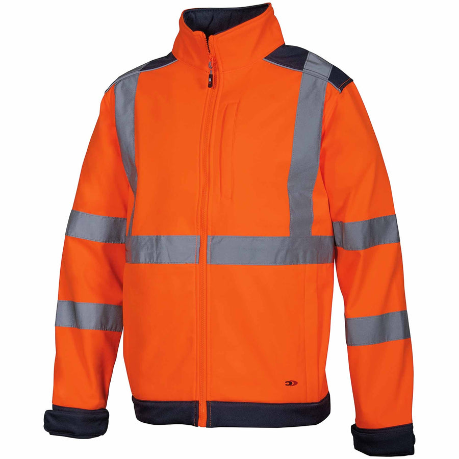 Softshell Warnschutzjacke SIDEIA | winddicht | Fleece Innenseite | 300 g/m² | Cofra