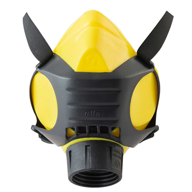 Halbmaske Polimask ALFA/Silikone | Rundgewinde | Silikon | DIN EN 140 | Ekastu Safety
