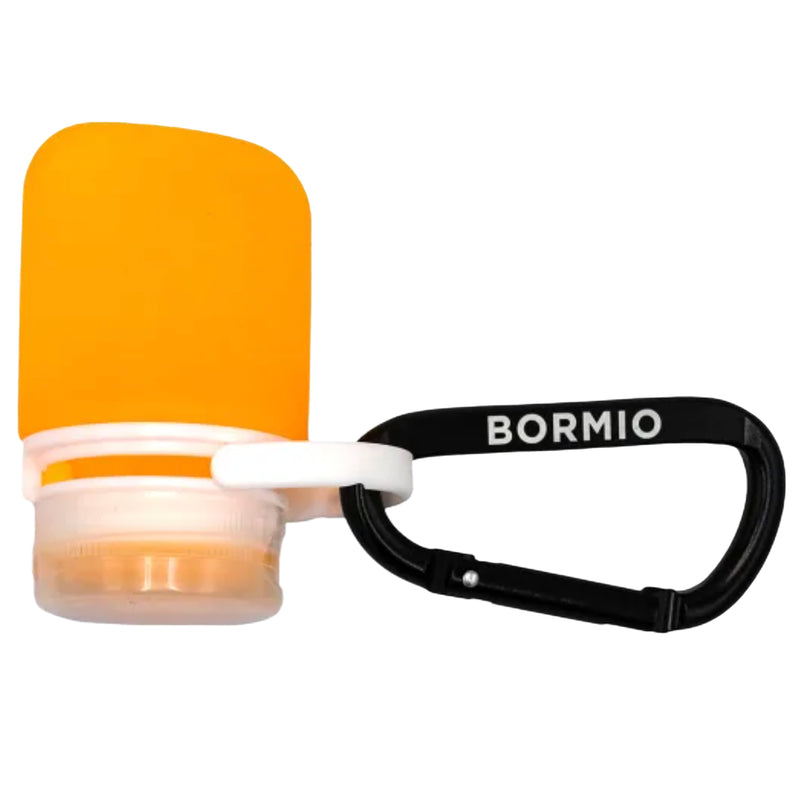 Sonnencreme-Spender 50 ml | Silikon | inkl. Karabiner