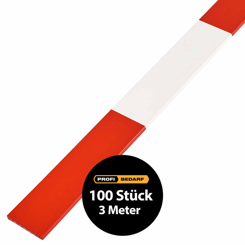 Absperrlatten Neutral | 300 cm