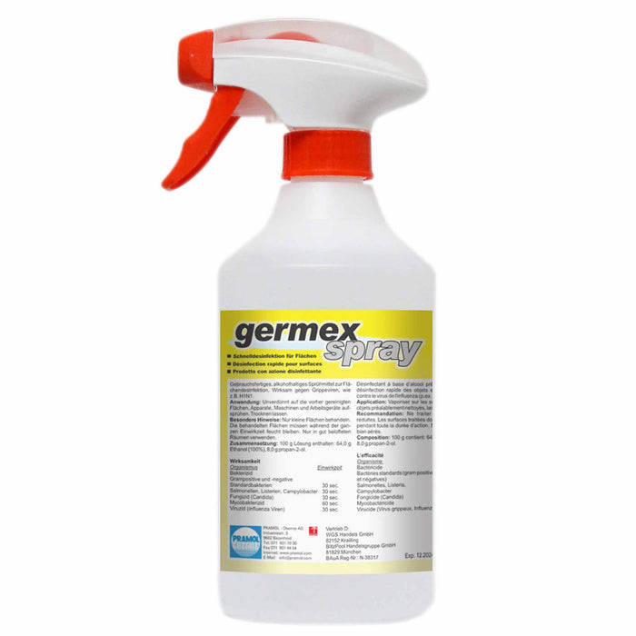 Germex Spray Flächendesinfektionsmittel | Schnelldesinfektion | Pramol