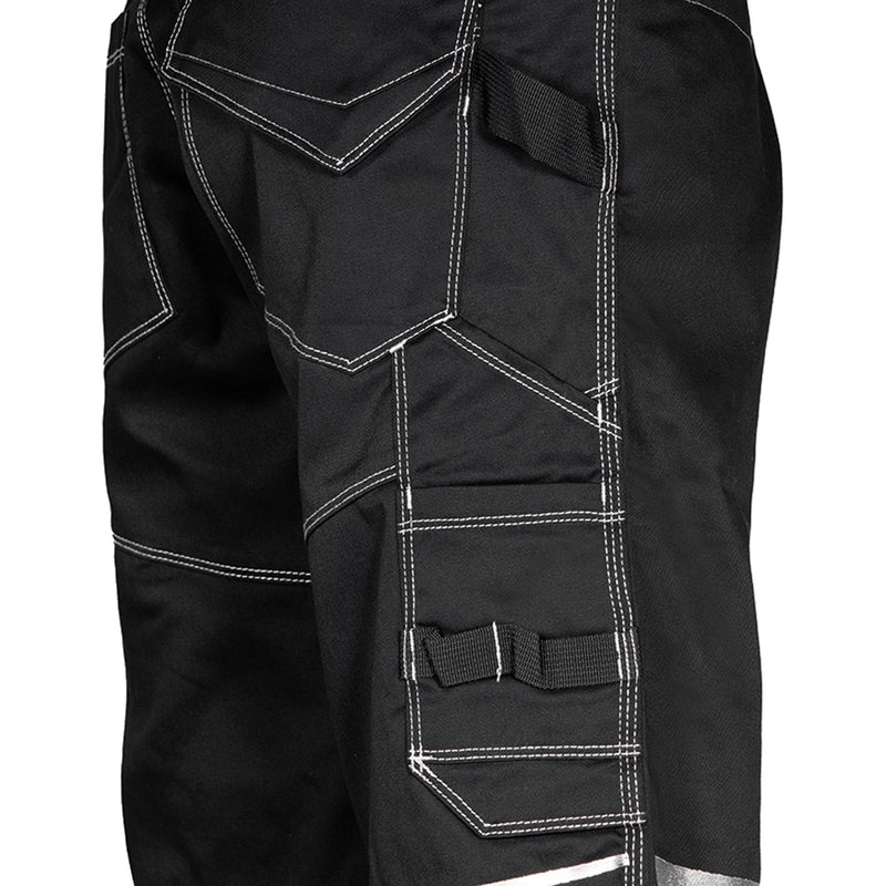 Arbeitsshorts SERIFO | 245 g/m² | ergonomisch | Stretch-Einsätze | Zollstocktasche & Hammerschlaufe | Cofra