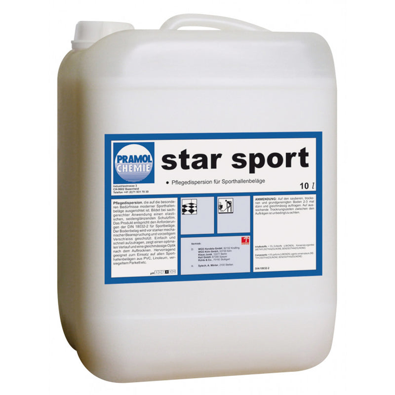 STAR SPORT Pflegedispersion | für Sporthallenbeläge | DIN 18032-2 | Pramol