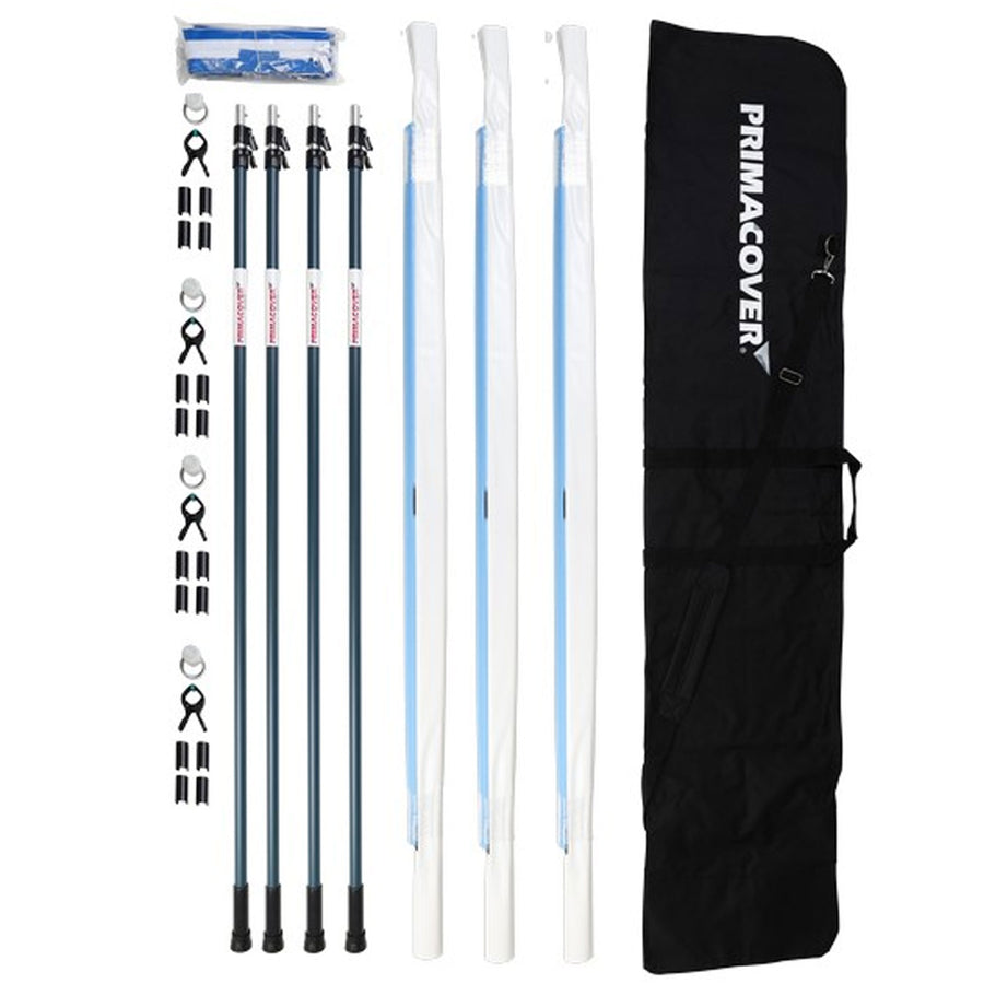 Staubschutzwand Starterkit | 4,5 m x 170 - 400 cm | modular erweiterbar | Curtain-Wall