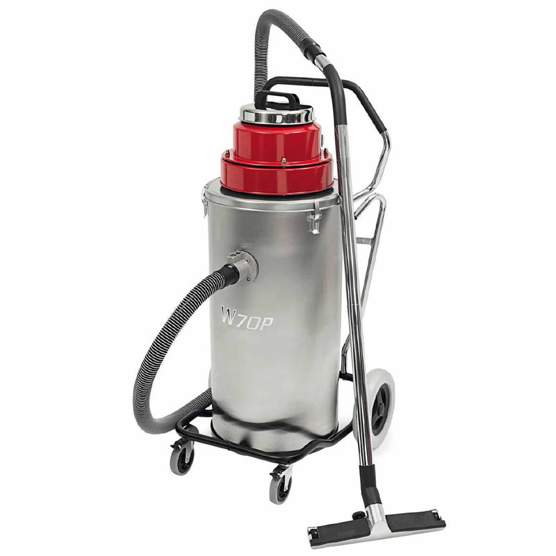 Profi-Nasssauger W70P | Edelstahl | 650 W Pumpe | 1300 W | 70 L | 200 m3/h | Cleanfix