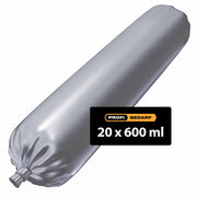 Silikon-Dichtmasse Elastic 600 ml | dauerelastisch | UV-beständig | schimmelhemmend | innen & aussen | Permafix 142