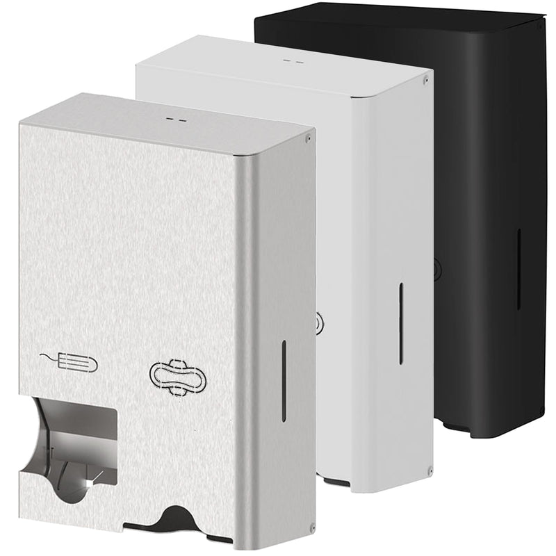 Tampon- & Bindenspender | Edelstahl | für Wandmontage | abschliessbar