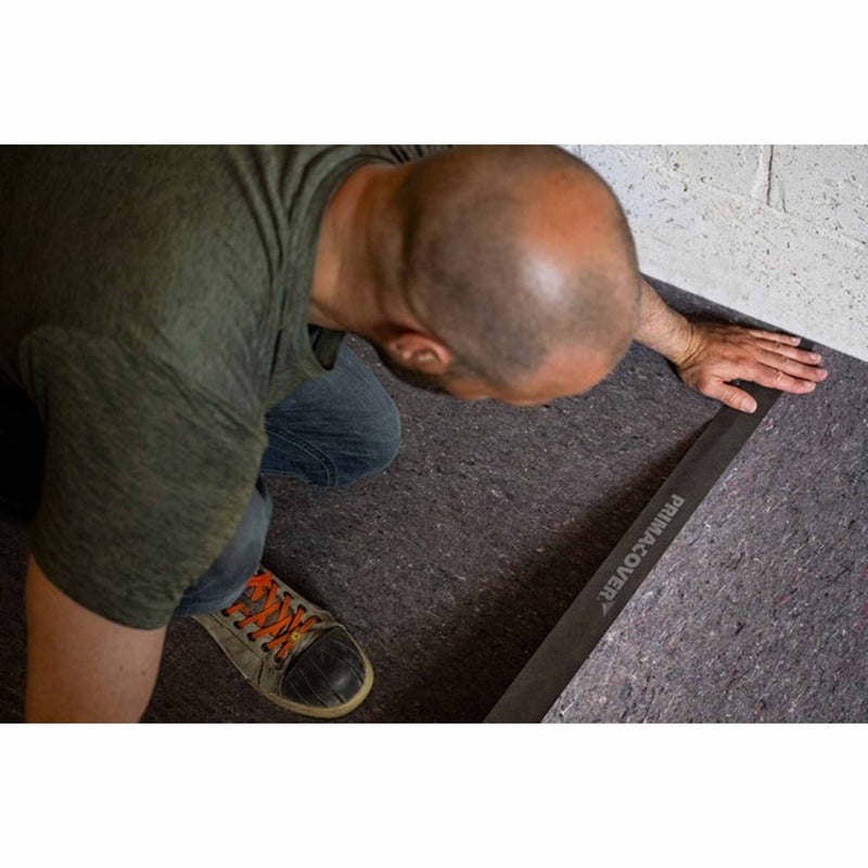 Vlies-Abdeckband | diffusionsoffen | 33 m x 50 mm | sehr klebstark | Mikropunkt-Klebeschicht | PrimaCover Airtape