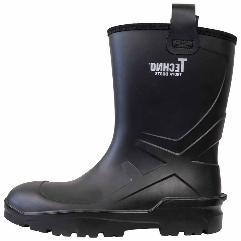 PU-Kälte-Sicherheitsstiefel S5 | mit Winterfutter | Stahlkappe | Rutschfestigkeit SRC | bis -40°C | TECHNO Alaska