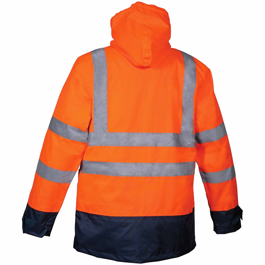 Warnschutzjacke TELSEN | mit Innenjacke | wind- & wasserdicht | 100% Polyester | 175 g/m² | Cofra