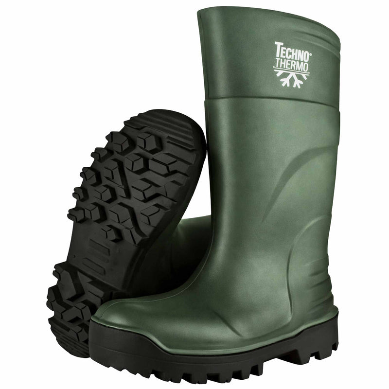 PU-Kälte-Sicherheitsstiefel S5 | Kunststoffkappe | bis -50°C | komplett metallfrei | TECHNO Thermo