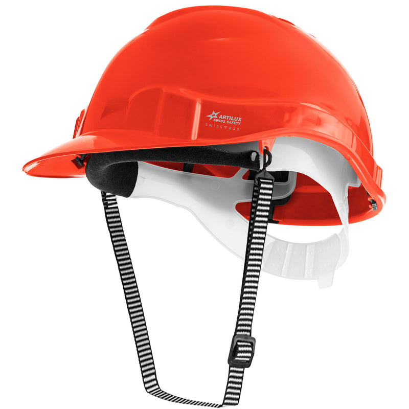 Schutzhelm ARTITOP SH100 | Polyethylen | 2-Punkt-Kinnband | Schirm | ROTO-System | belüftet | Swiss Made | ARTILUX