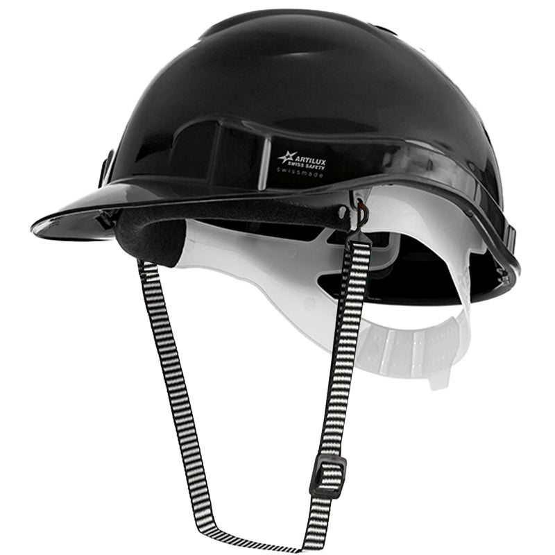 Schutzhelm ARTITOP SH100 | Polyethylen | 2-Punkt-Kinnband | Schirm | ROTO-System | belüftet | Swiss Made | ARTILUX