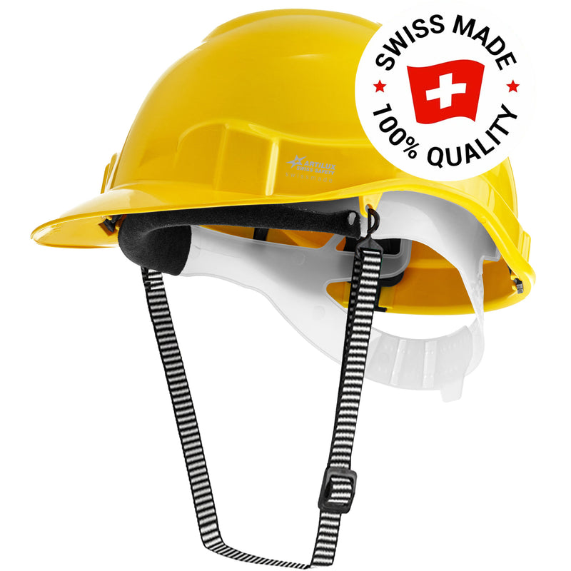 Schutzhelm ARTITOP SH100 | Polyethylen | 2-Punkt-Kinnband | Schirm | ROTO-System | belüftet | Swiss Made | ARTILUX