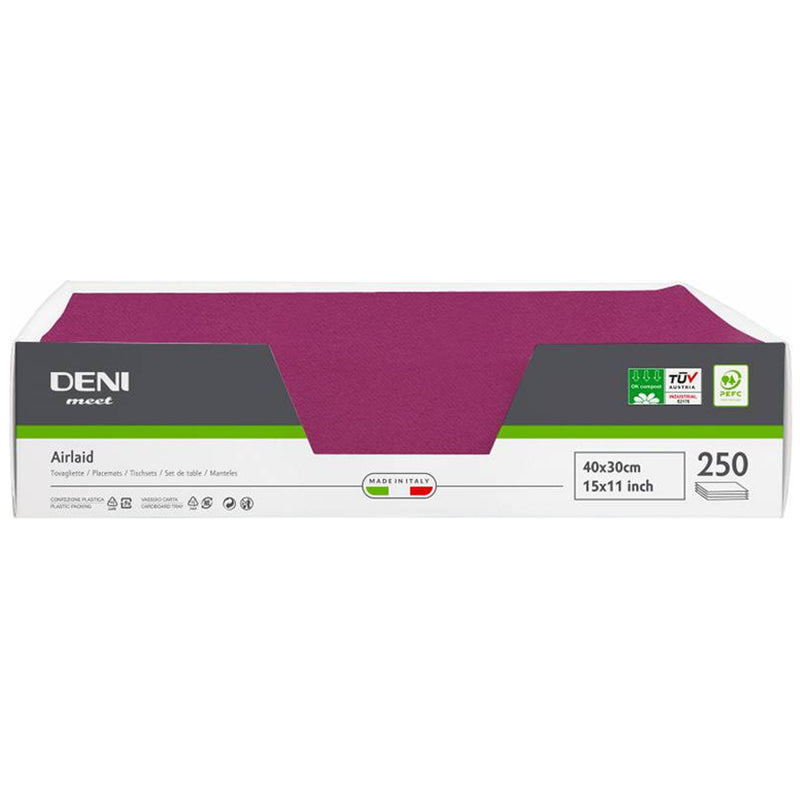 Airlaid Tischsets DENI MEET | 30 x 40 cm | PEFC zertifiziert