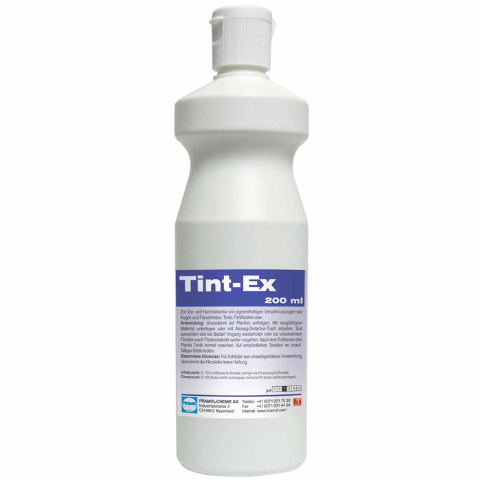 Fleckenentferner Tint-Ex | Tintenentferner für Textilien | Pramol