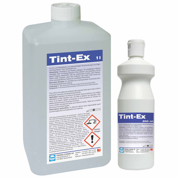 Fleckenentferner Tint-Ex | Tintenentferner für Textilien | Pramol