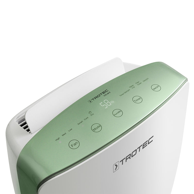 Luftentfeuchter TTK 68 E | 20 l pro 24h | 3-stufig | 345 W | 110 m³ | für Dauerbetrieb | Trotec